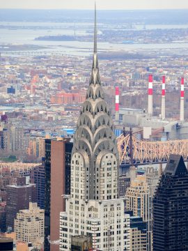 Chrysler Building, New York, symbol of successful startup, entrepreneurship, succession plan, family-owned business.